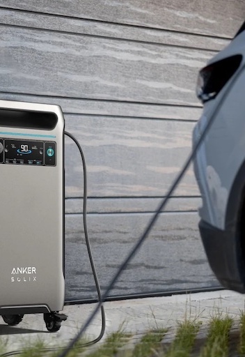 Anker Powerstation SOLIX F3800 - Szenario Elektroauto laden